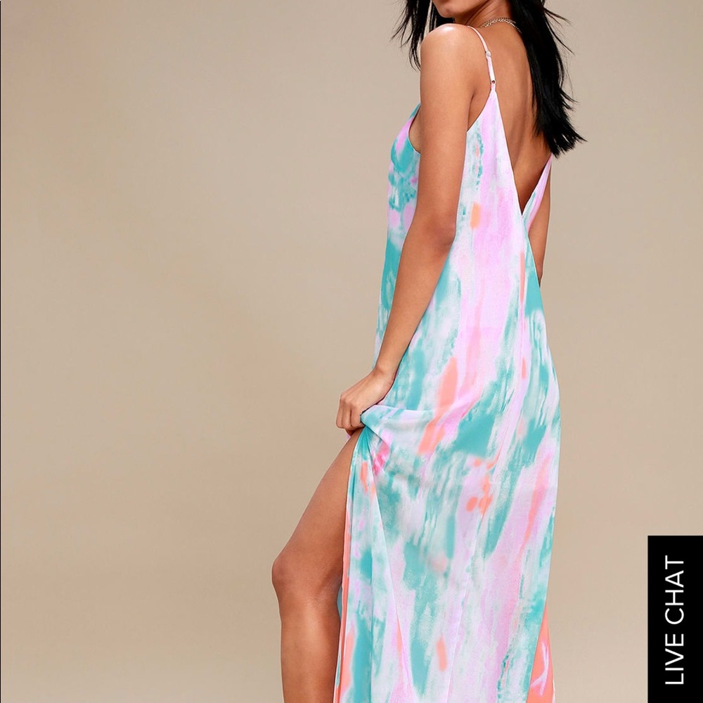Lulu’s Flying Watercolors Maxi